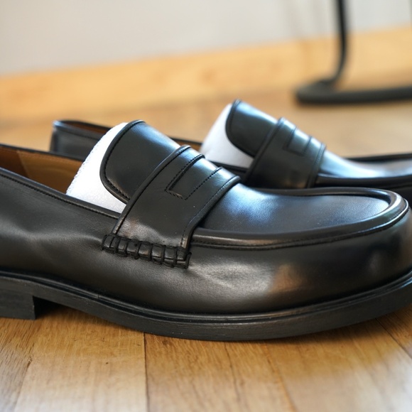 NO IDEA Black Wide Dough Loafers - Picture 2 of 7